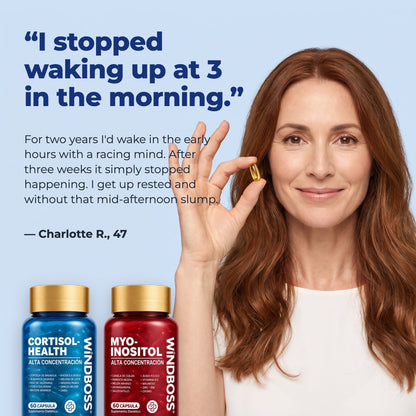 I stopped waking up at 3 in the morning. Charlotte R., 47